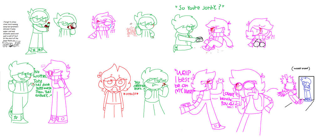 jonhy and edd are really good friends (theyre really good friends) jonhy and edd!